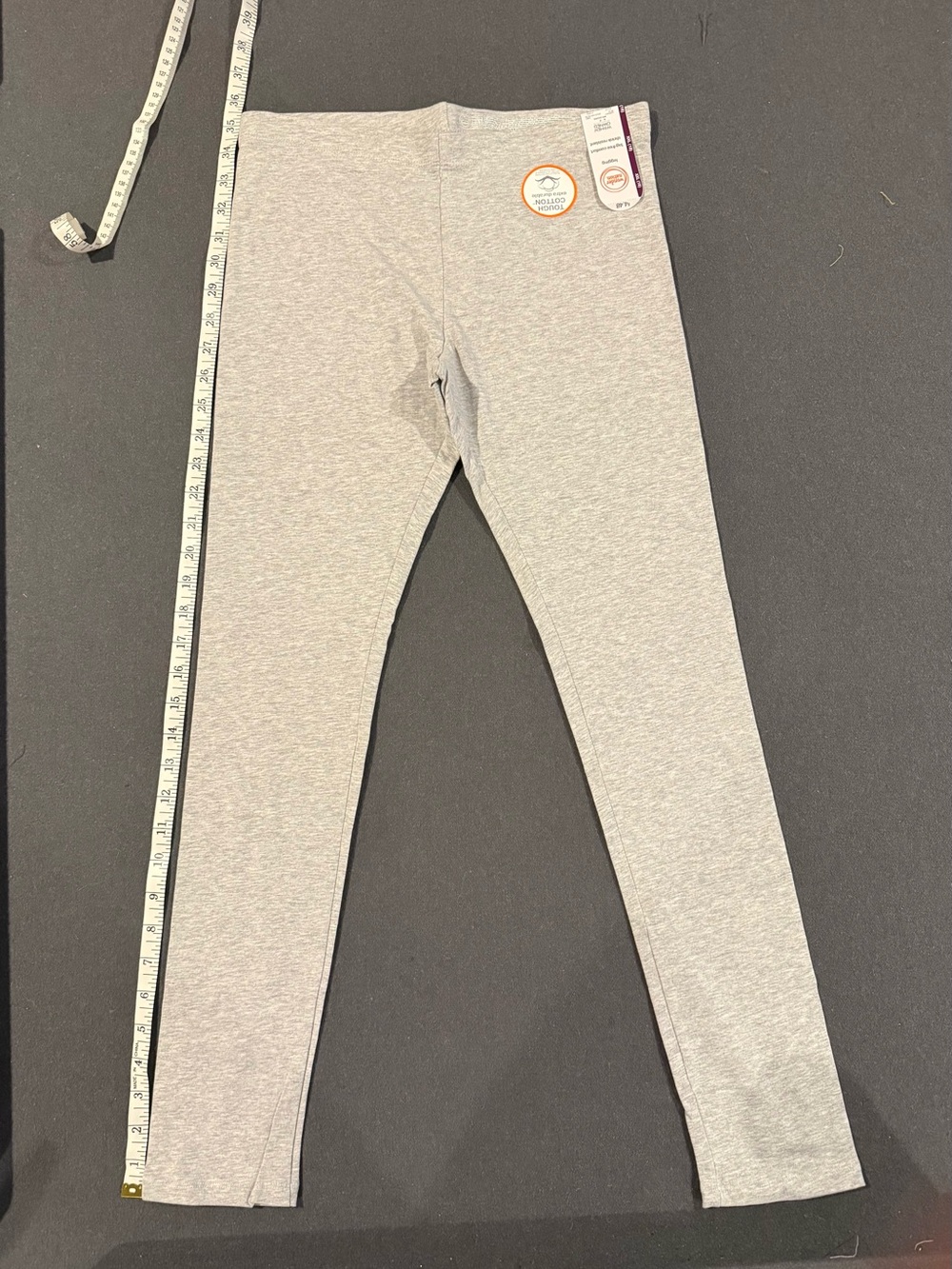 Wonder Nation Girls Kid Tough Gray Leggings - Girls XXL